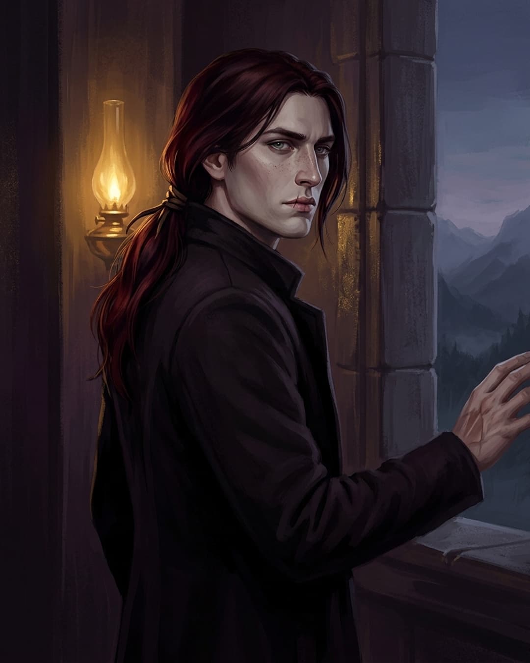 Aedran Korr — character portrait