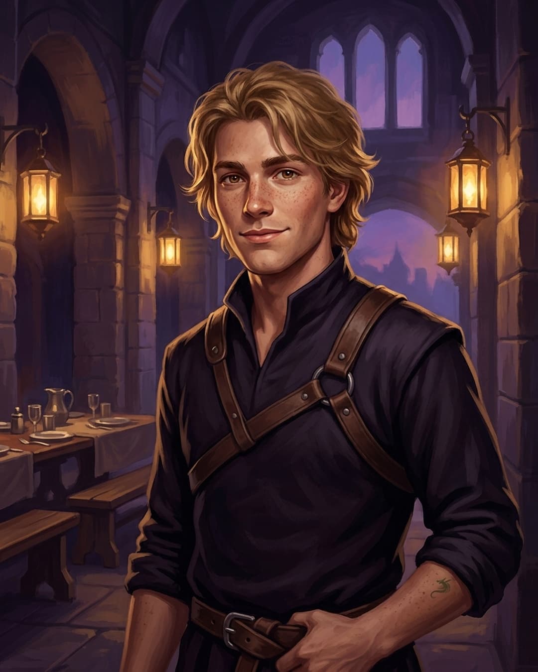 Bram Sayer — character portrait